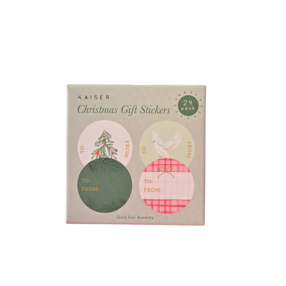 Christmas Wrap Stickers - Foliage